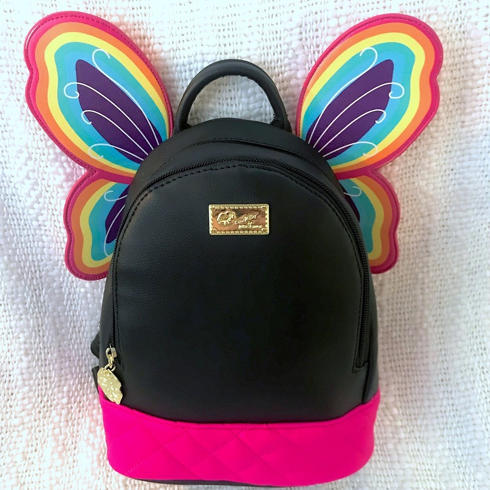 NWT🔥Betsey Johnson Butterfly Backpack